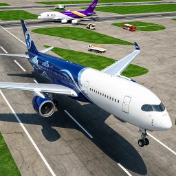 أيقونة Flight Simulator Airplane Game